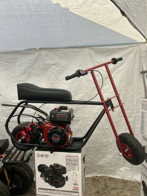 212cc frp moto minibike (60mph)