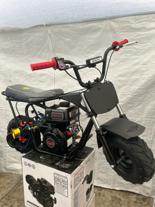 skinny slick galaxy minibike(55mph)