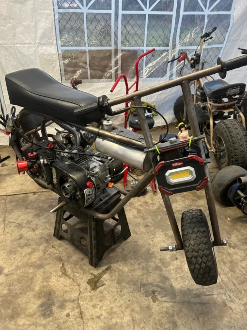 skinny slick galaxy minibike(55mph)
