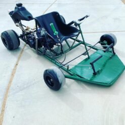 Skeletal Green Drift Kart