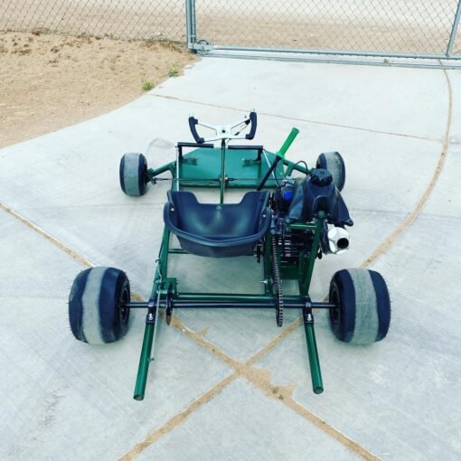 Skeletal Green Drift Kart - Image 4
